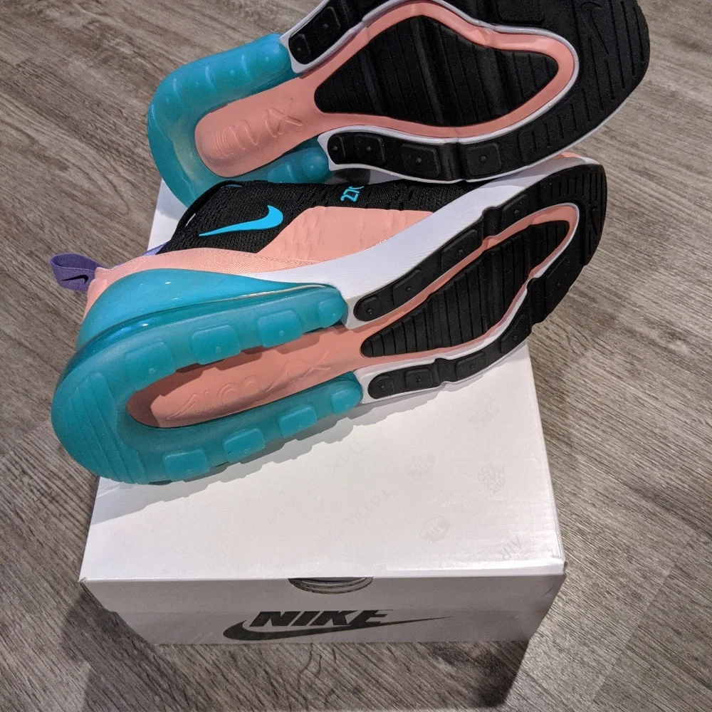 Nike Air Max 270 "Have A Nice Day", Men's Size 11, Black Hyper Jade - Picture 5 of 5